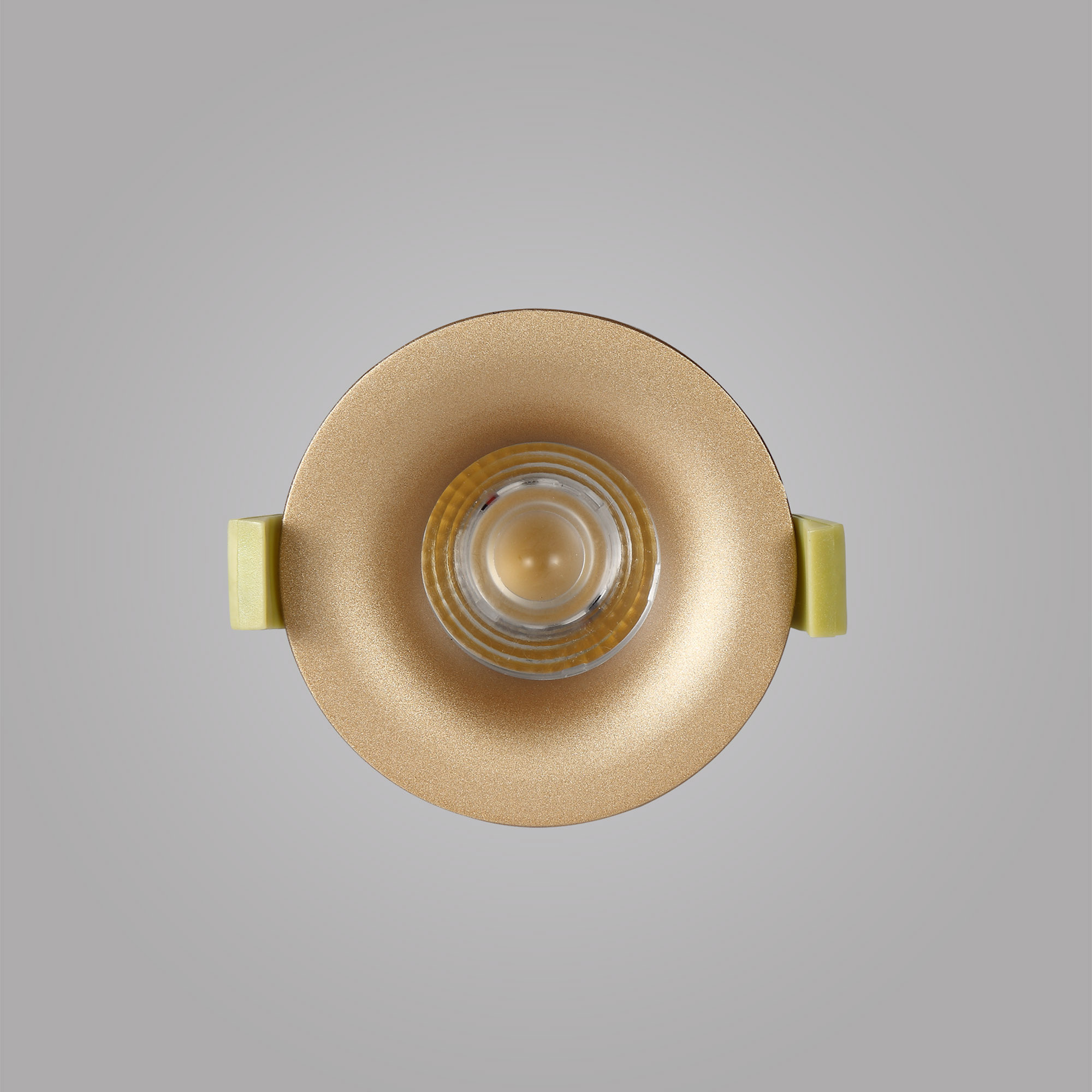 Bruve GU10 Recessed Round Champagne Gold IP65 Downlighter, Cut-Out 68mm DX200405  Dlux Bruve IP65